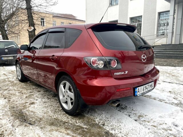 Красный Мазда 3, объемом двигателя 1.6 л и пробегом 167 тыс. км за 6000 $, фото 3 на Automoto.ua
