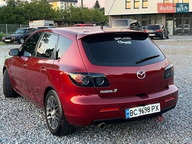 Красный Мазда 3, объемом двигателя 1.6 л и пробегом 200 тыс. км за 6500 $, фото 1 на Automoto.ua