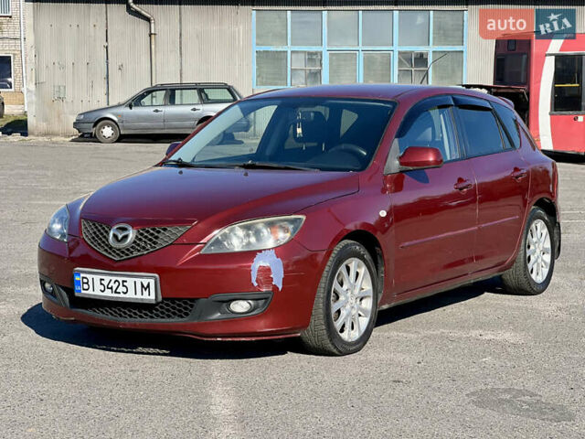 Красный Мазда 3, объемом двигателя 1.6 л и пробегом 222 тыс. км за 4550 $, фото 7 на Automoto.ua