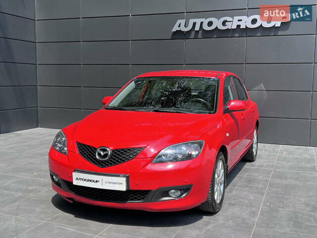 Красный Мазда 3, объемом двигателя 1.6 л и пробегом 68 тыс. км за 5999 $, фото 2 на Automoto.ua
