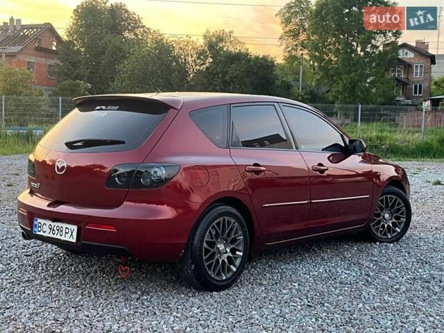 Красный Мазда 3, объемом двигателя 1.6 л и пробегом 200 тыс. км за 6500 $, фото 3 на Automoto.ua