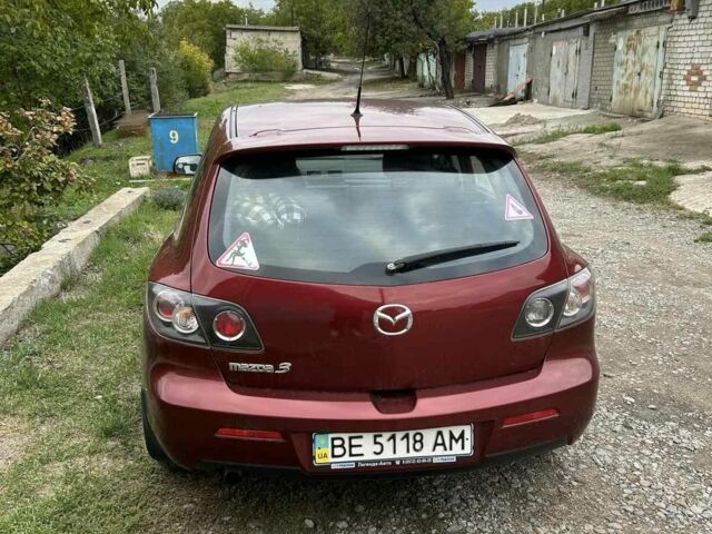 Красный Мазда 3, объемом двигателя 1.6 л и пробегом 120 тыс. км за 6300 $, фото 3 на Automoto.ua