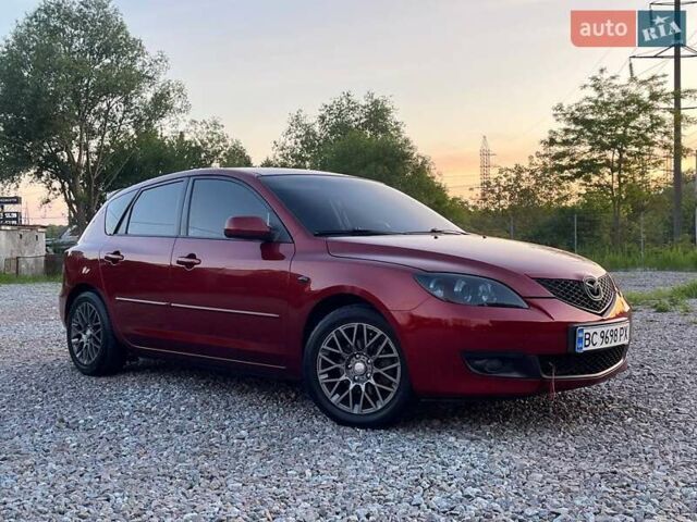 Красный Мазда 3, объемом двигателя 1.6 л и пробегом 200 тыс. км за 6500 $, фото 2 на Automoto.ua