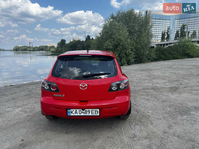 Мазда 3 2009 в Киеве на Automoto.ua Красный Мазда 3, объемом двигателя 1.6 л и пробегом 152 тыс. км за 6000 $, фото 1 на Automoto.ua