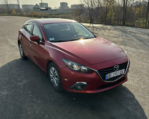 Красный Мазда 3, объемом двигателя 2 л и пробегом 80 тыс. км за 11999 $, фото 1 на Automoto.ua