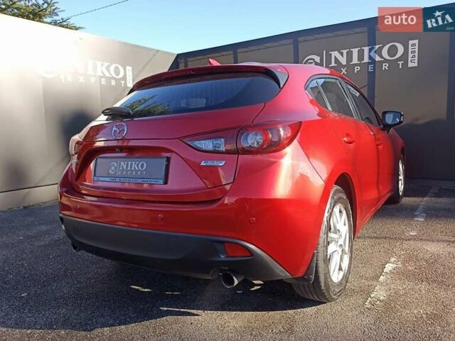 Красный Мазда 3, объемом двигателя 2 л и пробегом 110 тыс. км за 12200 $, фото 13 на Automoto.ua