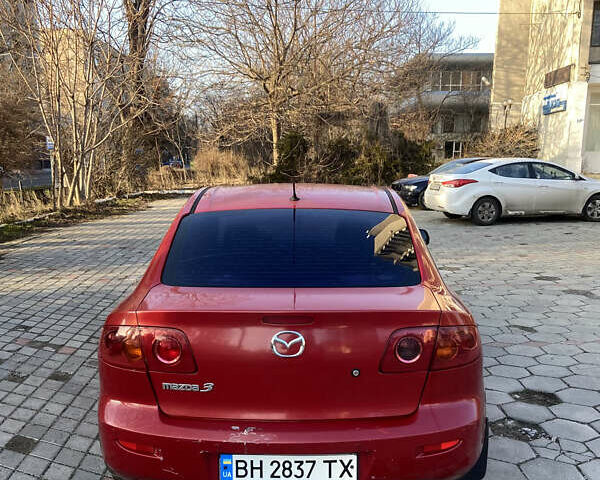 Красный Мазда 3, объемом двигателя 1.6 л и пробегом 298 тыс. км за 2600 $, фото 1 на Automoto.ua