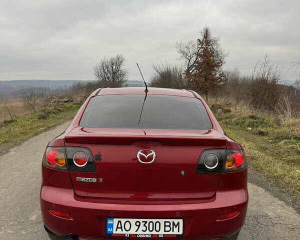 Красный Мазда 3, объемом двигателя 1.6 л и пробегом 288 тыс. км за 4500 $, фото 3 на Automoto.ua