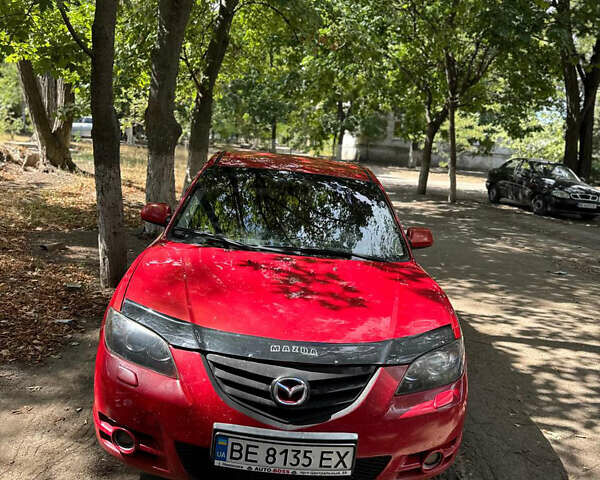 Червоний Мазда 3, об'ємом двигуна 2 л та пробігом 240 тис. км за 4200 $, фото 1 на Automoto.ua