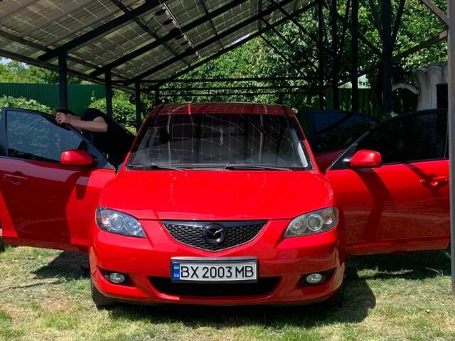 Красный Мазда 3, объемом двигателя 1.6 л и пробегом 269 тыс. км за 4400 $, фото 3 на Automoto.ua