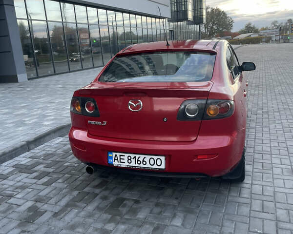 Мазда 3 2006 у Дніпро (Дніпропетровську) на Automoto.ua Червоний Мазда 3, об'ємом двигуна 1.6 л та пробігом 189 тис. км за 5500 $, фото 5 на Automoto.ua