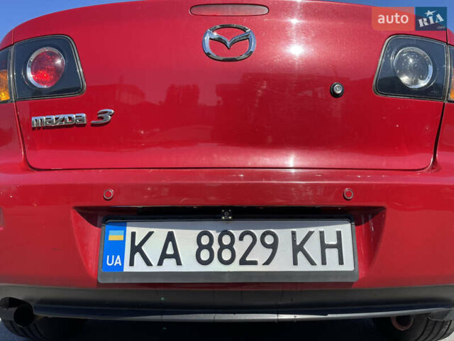 Красный Мазда 3, объемом двигателя 1.6 л и пробегом 193 тыс. км за 5700 $, фото 1 на Automoto.ua