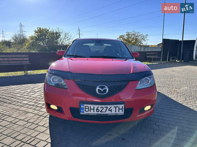 Мазда 3 2007 в Одессе на Automoto.ua Красный Мазда 3, объемом двигателя 1.6 л и пробегом 214 тыс. км за 5700 $, фото 2 на Automoto.ua