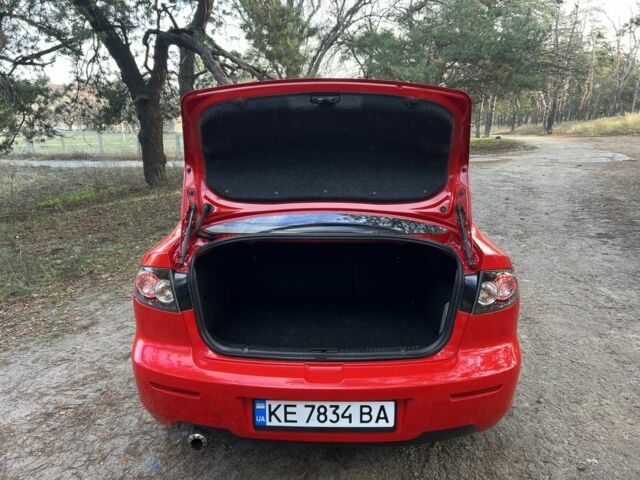 Красный Мазда 3, объемом двигателя 1.6 л и пробегом 230 тыс. км за 5500 $, фото 18 на Automoto.ua