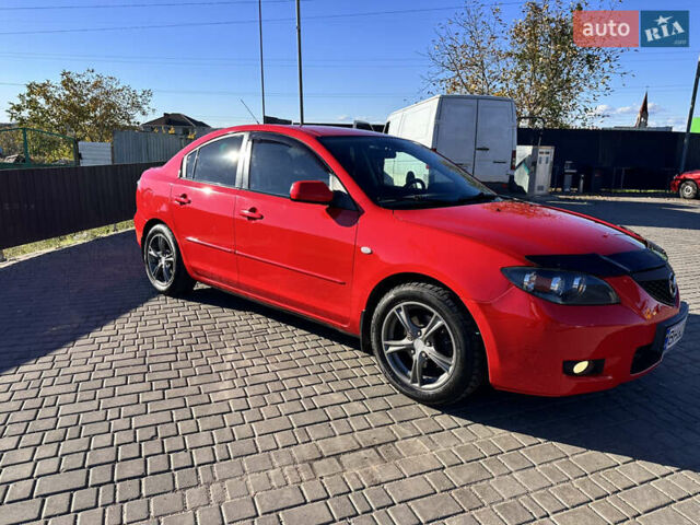 Мазда 3 2007 в Одессе на Automoto.ua Красный Мазда 3, объемом двигателя 1.6 л и пробегом 214 тыс. км за 5700 $, фото 3 на Automoto.ua