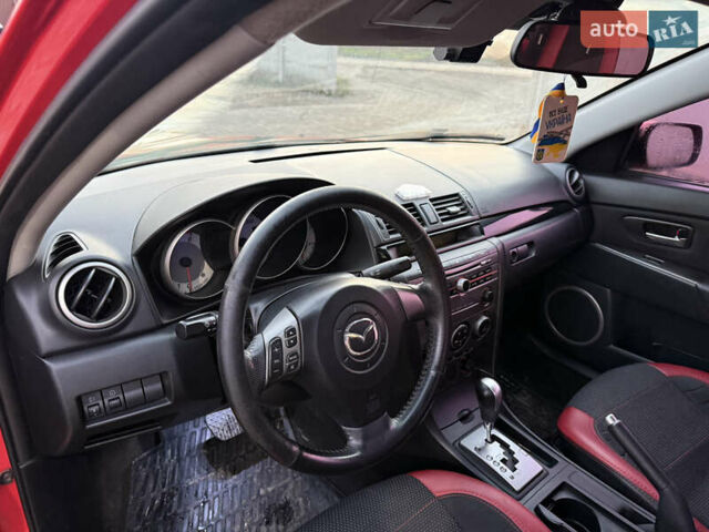 Красный Мазда 3, объемом двигателя 1.6 л и пробегом 147 тыс. км за 4300 $, фото 11 на Automoto.ua
