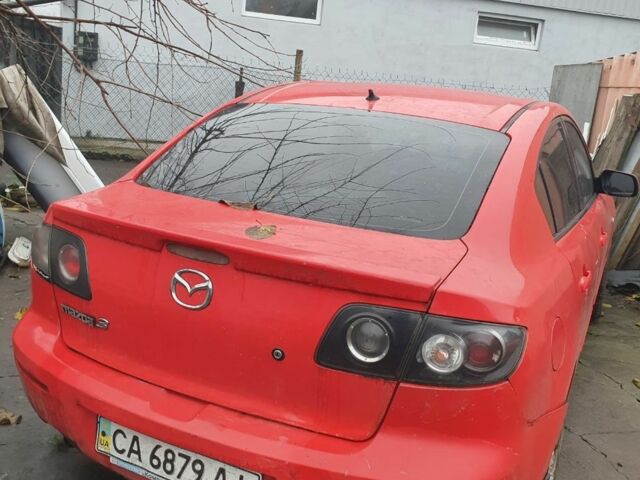 Красный Мазда 3, объемом двигателя 1.6 л и пробегом 120 тыс. км за 4000 $, фото 1 на Automoto.ua