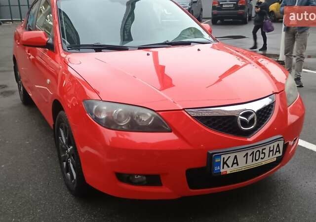 Красный Мазда 3, объемом двигателя 1.6 л и пробегом 161 тыс. км за 5450 $, фото 2 на Automoto.ua