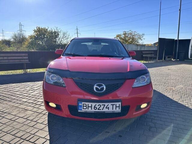 Мазда 3 2007 в Одессе на Automoto.ua Красный Мазда 3, объемом двигателя 1.6 л и пробегом 214 тыс. км за 5700 $, фото 1 на Automoto.ua