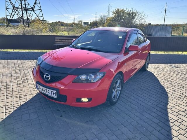 Мазда 3 2007 в Одессе на Automoto.ua Красный Мазда 3, объемом двигателя 1.6 л и пробегом 214 тыс. км за 5700 $, фото 2 на Automoto.ua