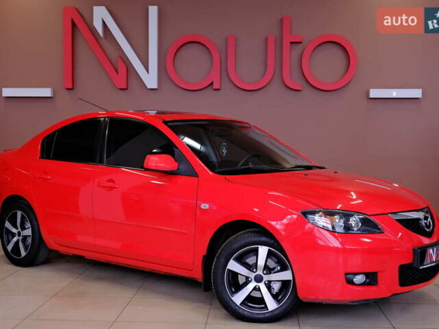 Красный Мазда 3, объемом двигателя 1.6 л и пробегом 194 тыс. км за 6500 $, фото 4 на Automoto.ua