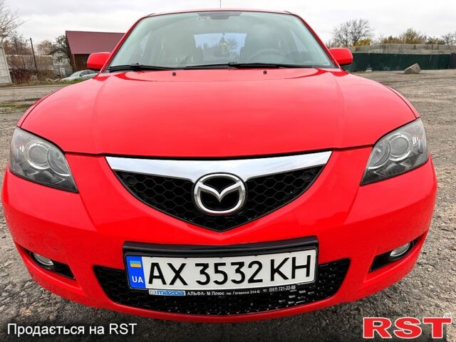 Красный Мазда 3, объемом двигателя 1.6 л и пробегом 154 тыс. км за 6700 $, фото 1 на Automoto.ua