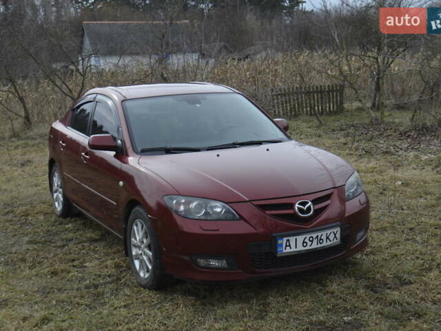 Красный Мазда 3, объемом двигателя 1.6 л и пробегом 247 тыс. км за 5800 $, фото 2 на Automoto.ua
