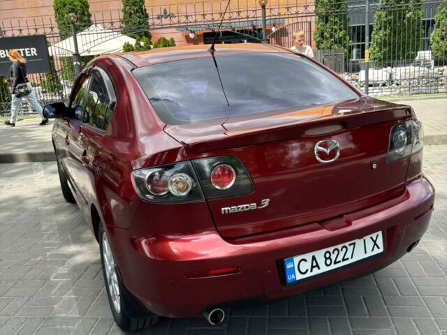Красный Мазда 3, объемом двигателя 2 л и пробегом 200 тыс. км за 6500 $, фото 3 на Automoto.ua