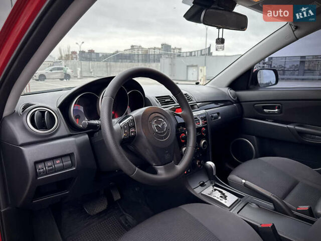 Красный Мазда 3, объемом двигателя 2 л и пробегом 205 тыс. км за 5400 $, фото 21 на Automoto.ua