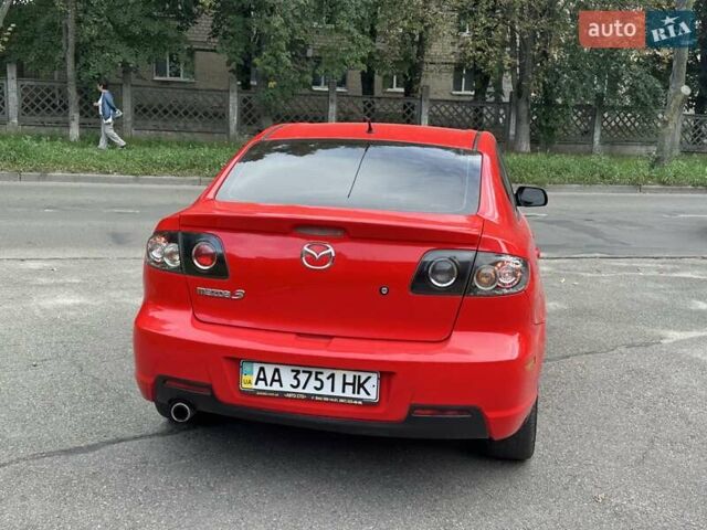 Красный Мазда 3, объемом двигателя 2 л и пробегом 300 тыс. км за 3900 $, фото 6 на Automoto.ua