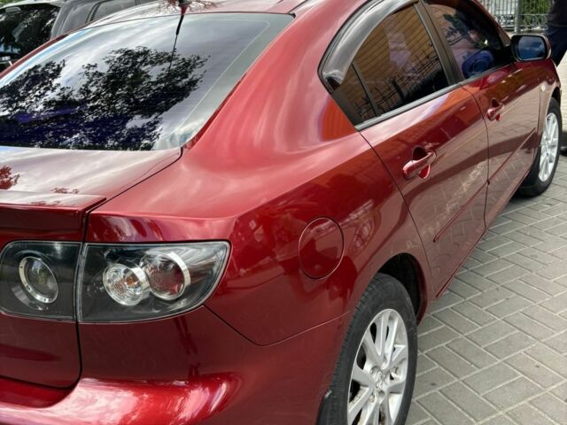 Красный Мазда 3, объемом двигателя 2 л и пробегом 200 тыс. км за 6500 $, фото 6 на Automoto.ua