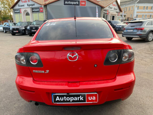 Красный Мазда 3, объемом двигателя 1.6 л и пробегом 163 тыс. км за 7490 $, фото 5 на Automoto.ua