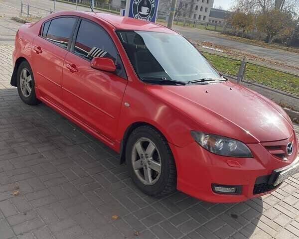 Красный Мазда 3, объемом двигателя 2 л и пробегом 160 тыс. км за 5300 $, фото 9 на Automoto.ua