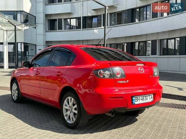 Красный Мазда 3, объемом двигателя 2 л и пробегом 240 тыс. км за 4700 $, фото 4 на Automoto.ua