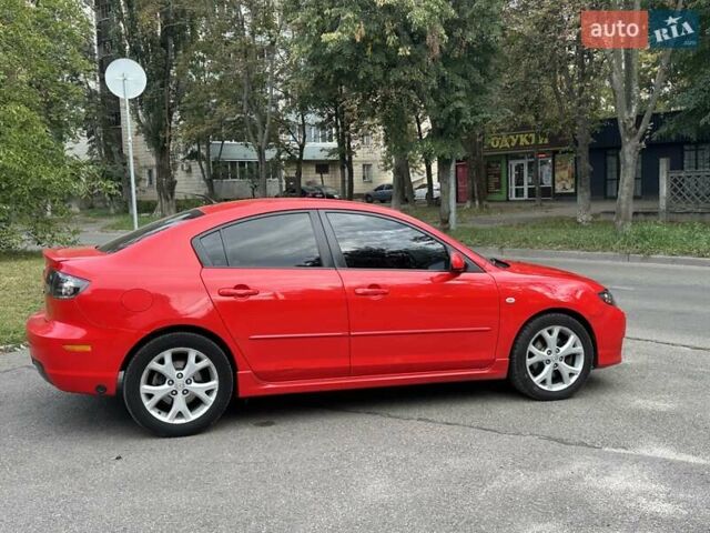Красный Мазда 3, объемом двигателя 2 л и пробегом 300 тыс. км за 3900 $, фото 8 на Automoto.ua