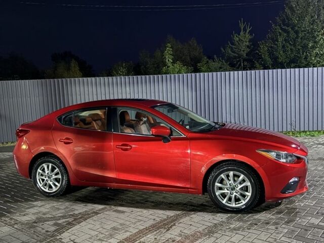 Красный Мазда 3, объемом двигателя 2 л и пробегом 134 тыс. км за 8500 $, фото 1 на Automoto.ua