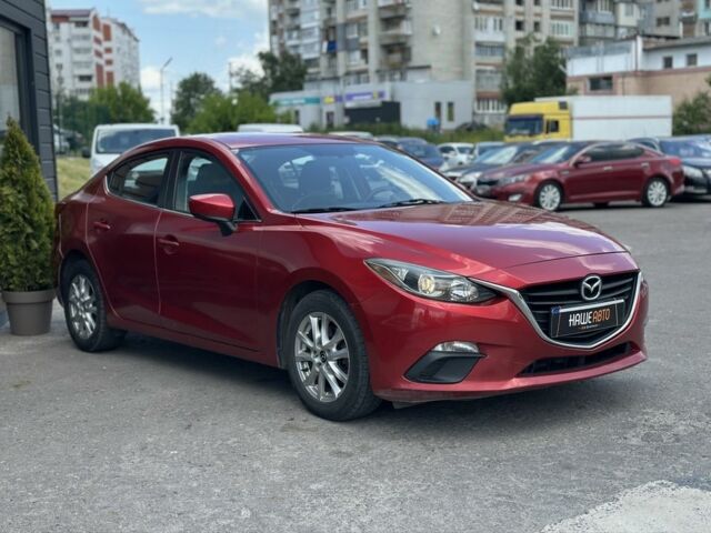 Красный Мазда 3, объемом двигателя 2 л и пробегом 128 тыс. км за 9500 $, фото 3 на Automoto.ua