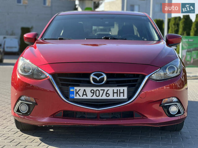 Красный Мазда 3, объемом двигателя 2 л и пробегом 203 тыс. км за 8700 $, фото 1 на Automoto.ua