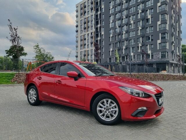 Красный Мазда 3, объемом двигателя 2 л и пробегом 179 тыс. км за 11900 $, фото 1 на Automoto.ua