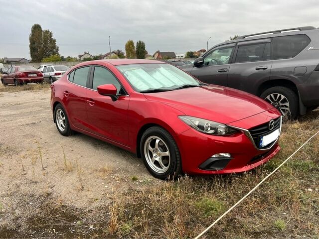 Красный Мазда 3, объемом двигателя 1.6 л и пробегом 55 тыс. км за 13500 $, фото 1 на Automoto.ua