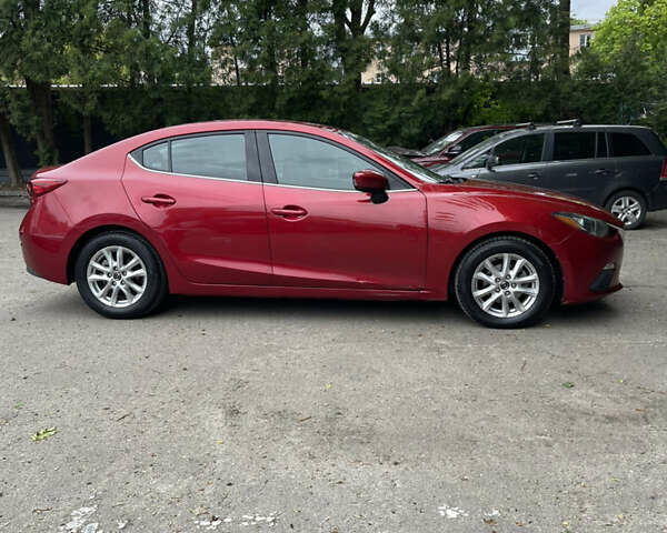 Красный Мазда 3, объемом двигателя 2 л и пробегом 224 тыс. км за 8900 $, фото 3 на Automoto.ua