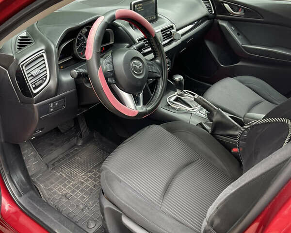 Красный Мазда 3, объемом двигателя 2 л и пробегом 224 тыс. км за 8900 $, фото 7 на Automoto.ua