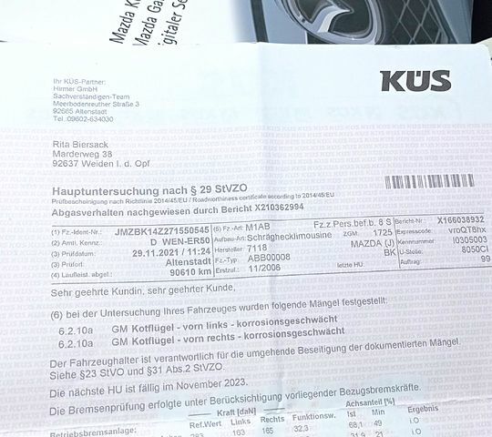 Мазда 3, объемом двигателя 1.6 л и пробегом 1 тыс. км за 5299 $, фото 10 на Automoto.ua