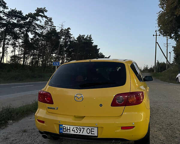 Желтый Мазда 3, объемом двигателя 1.6 л и пробегом 200 тыс. км за 2900 $, фото 6 на Automoto.ua