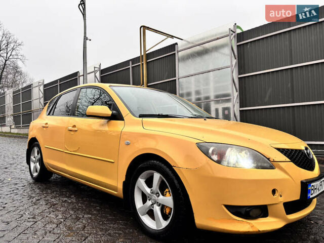 Желтый Мазда 3, объемом двигателя 1.6 л и пробегом 200 тыс. км за 3400 $, фото 3 на Automoto.ua