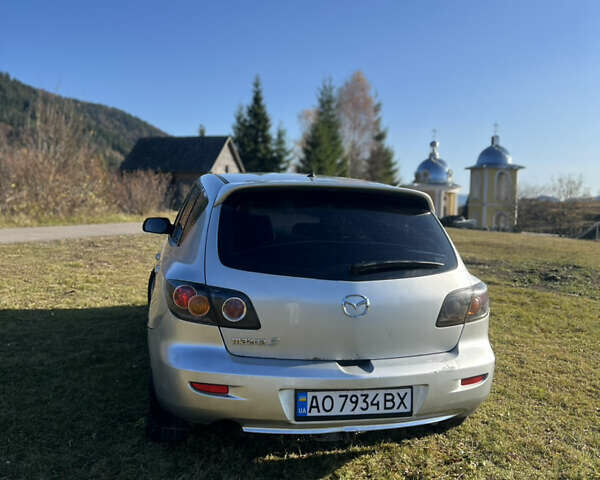 Серый Мазда 3, объемом двигателя 1.56 л и пробегом 170 тыс. км за 2450 $, фото 3 на Automoto.ua