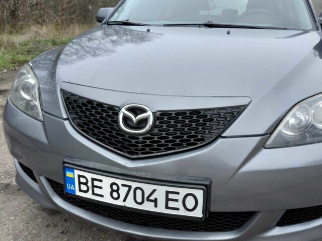 Сірий Мазда 3, об'ємом двигуна 1.6 л та пробігом 244 тис. км за 4500 $, фото 1 на Automoto.ua