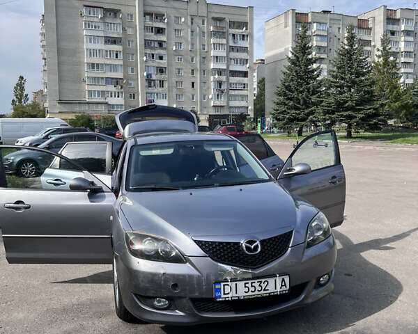 Сірий Мазда 3, об'ємом двигуна 1.6 л та пробігом 244 тис. км за 3700 $, фото 45 на Automoto.ua