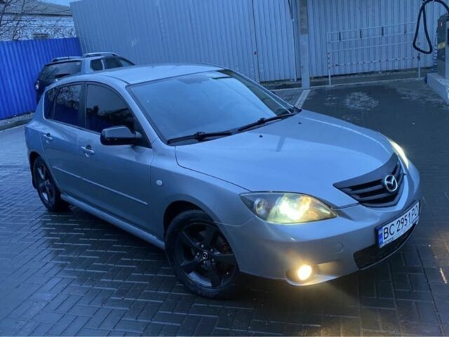 Серый Мазда 3, объемом двигателя 1.6 л и пробегом 240 тыс. км за 3499 $, фото 1 на Automoto.ua