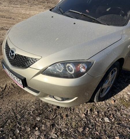 Серый Мазда 3, объемом двигателя 1.6 л и пробегом 152 тыс. км за 5200 $, фото 1 на Automoto.ua